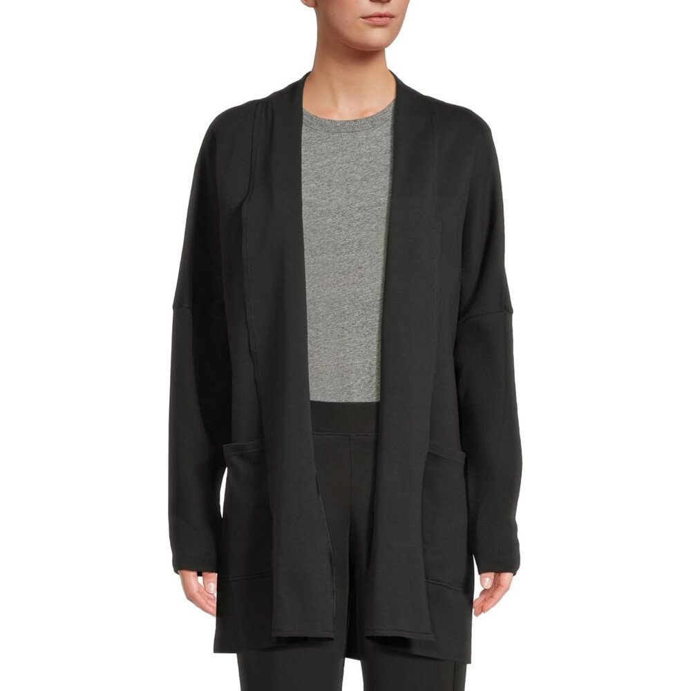 PACT Airplane Cardigan in‎ black